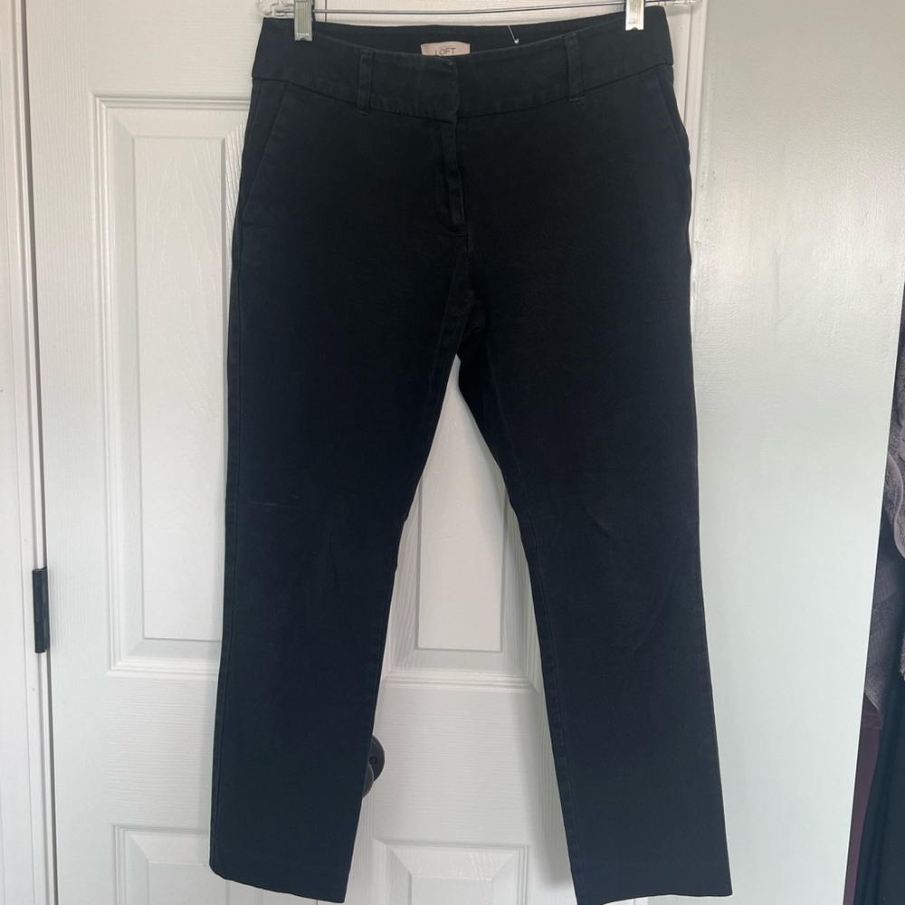 Size 6 Loft Curvy Chinos